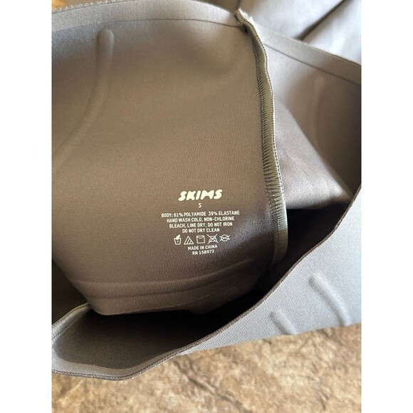 Skims Bonded Corset Short Steel Size Small - Picture 12 of 12